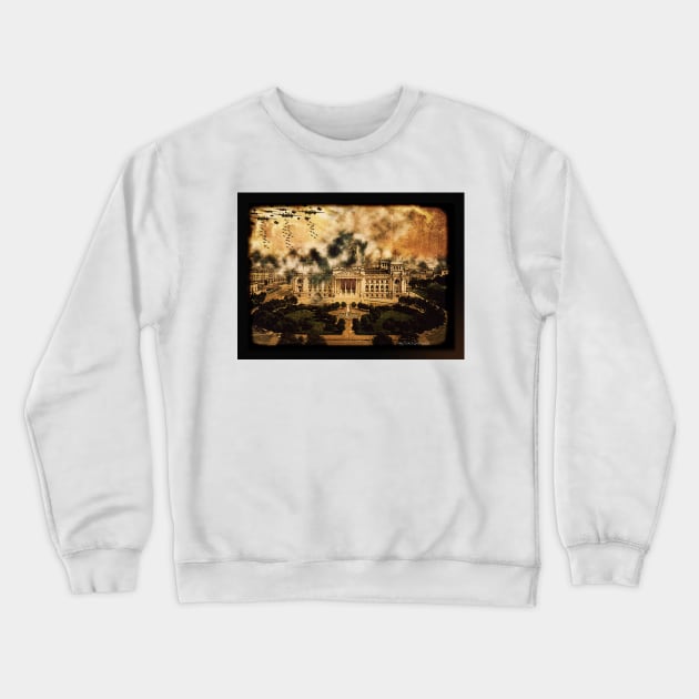 The Raid at Berlin Reichstag Crewneck Sweatshirt by rgerhard